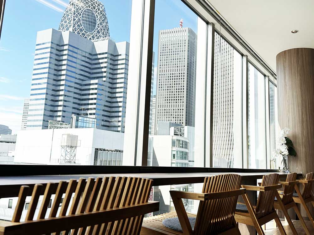 八王子クリニック新宿の待合室