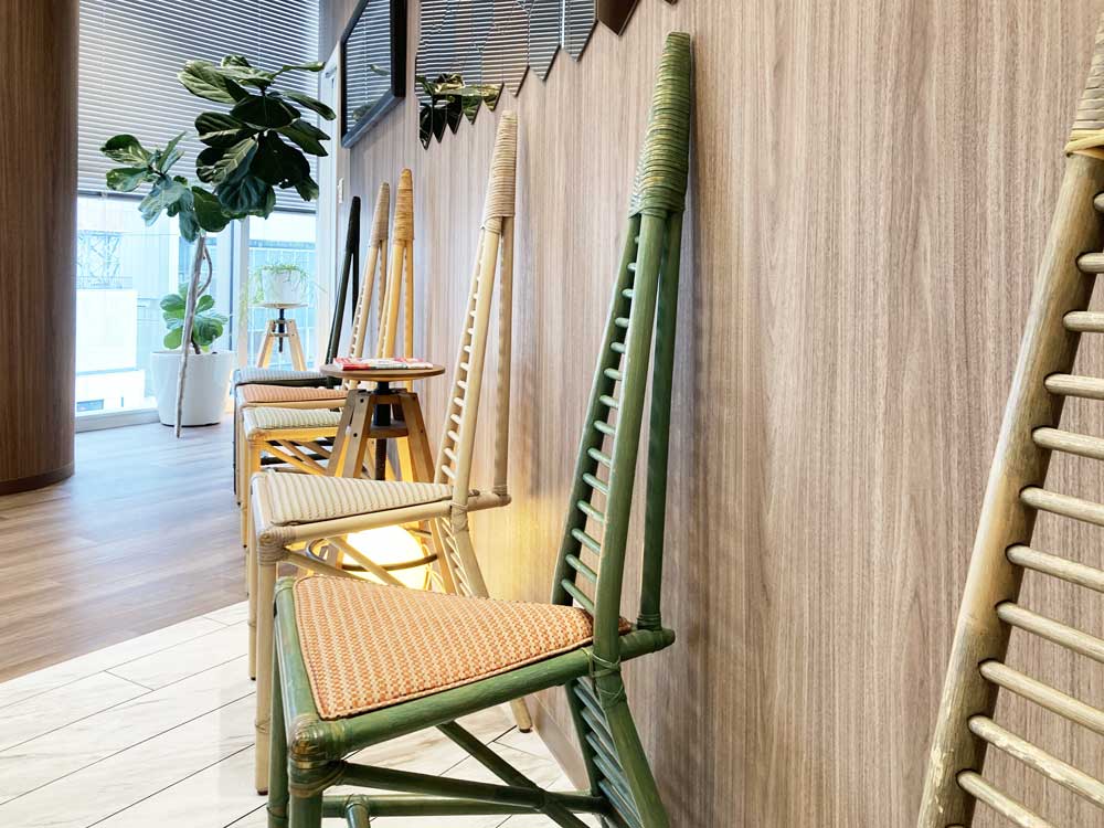 八王子クリニック新宿の待合室