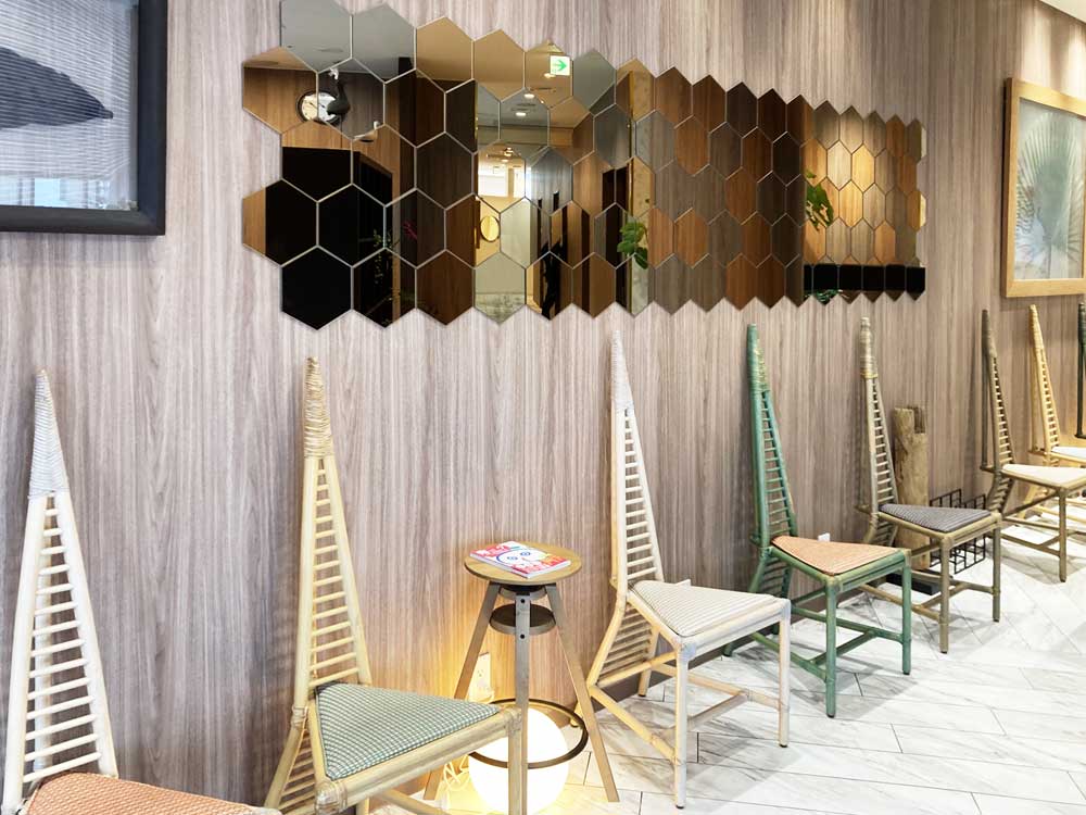 八王子クリニック新宿の待合室