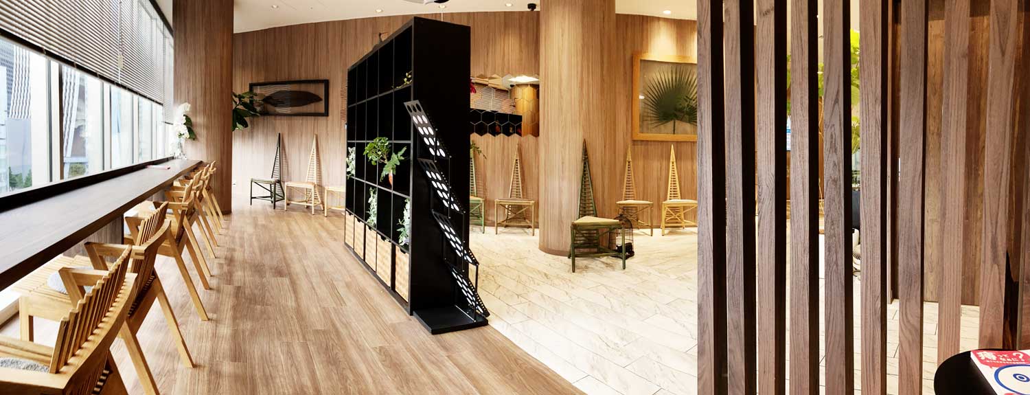 八王子クリニック新宿の待合室①